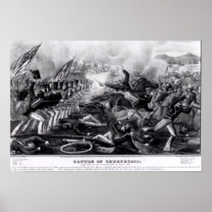 Strid av Churubusco Poster