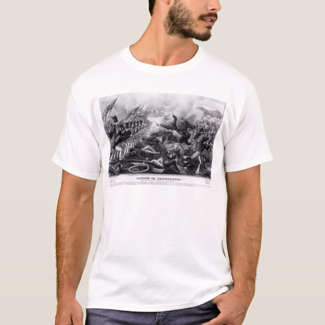 Strid av Churubusco Tee Shirt (Framsida)