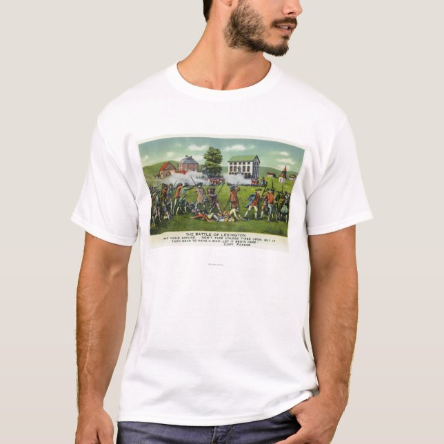 Strid av den Lexington platsen T Shirt (Framsida)