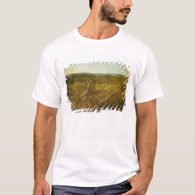 Strid av Fleurus, 1st Juli 1690 Tee (Framsida)