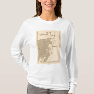 Strid av fort Sumter - inbördeskrig panorama- 2 T-shirt