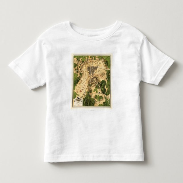Strid av Gettysburg 10 T-shirt (Framsida)