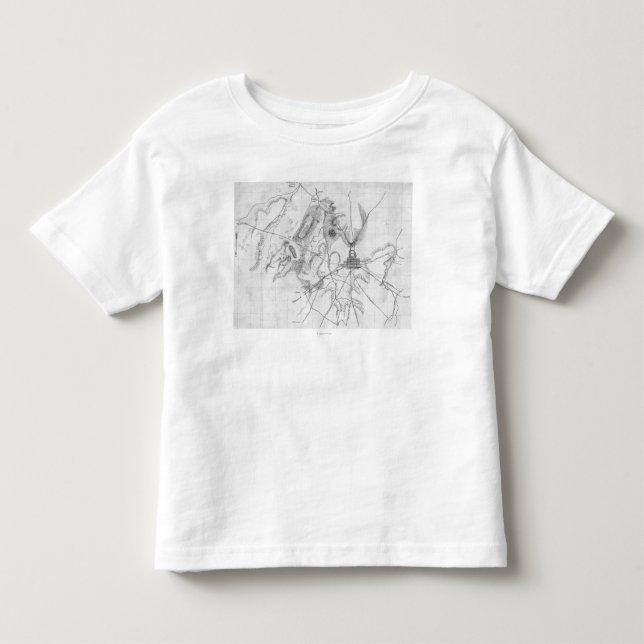 Strid av Gettysburg 13 Tee Shirt (Framsida)