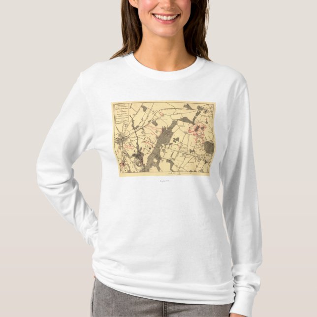 Strid av Gettysburg 15 T Shirt (Framsida)