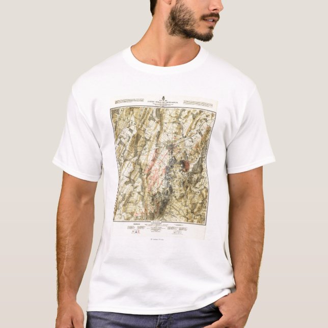 Strid av Gettysburg 5 Tee Shirt (Framsida)