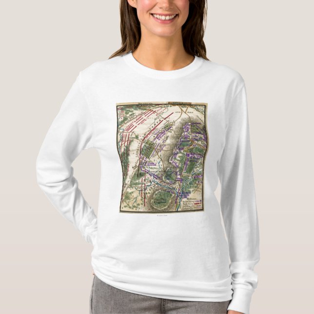 Strid av Gettysburg 8 T Shirt (Framsida)