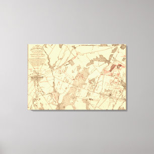 Strid av Gettysburg Canvastryck