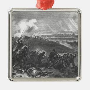 Strid av Gettysburg Julgransprydnad Metall