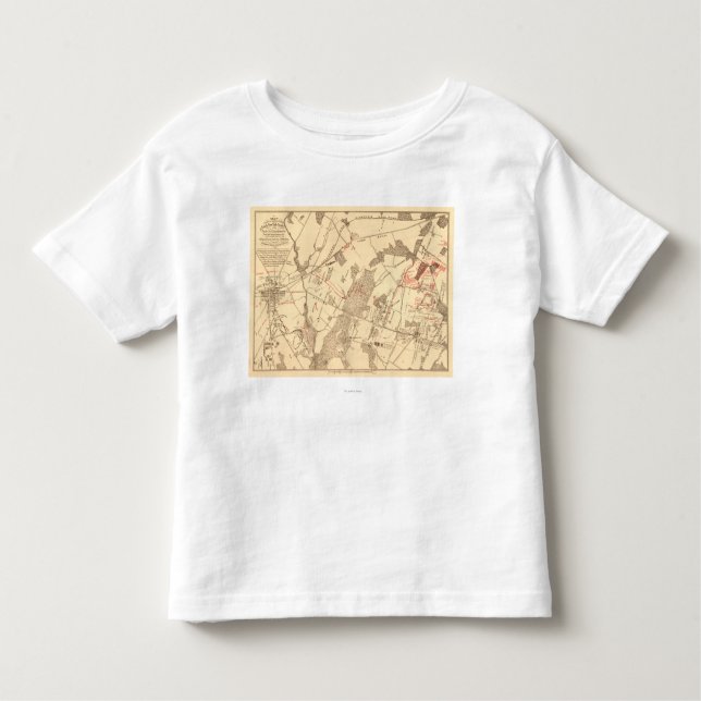Strid av Gettysburg T Shirt (Framsida)