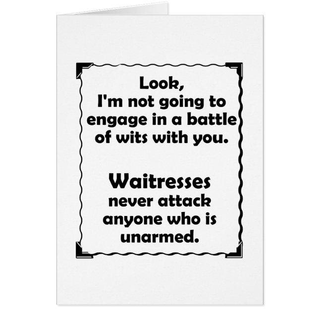 Strid av intelligensservitrisen OBS kort (Framsidan)