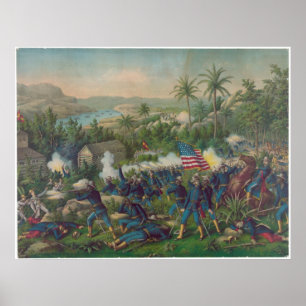 Strid av Las Guasimas Poster
