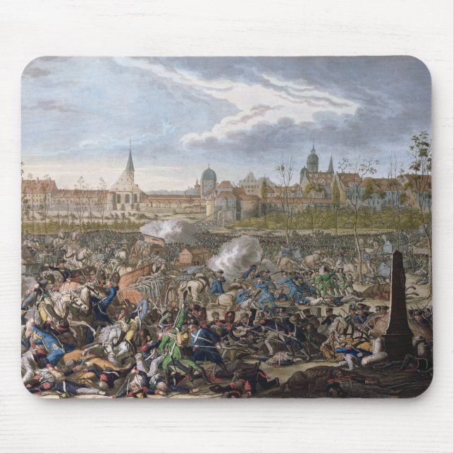 Strid av Leipzig, 19th Oktober 1813 Musmatta (Framsidan)