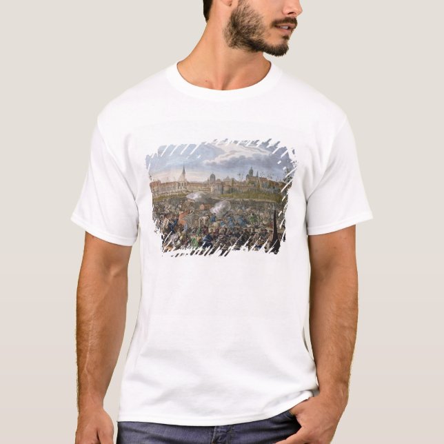 Strid av Leipzig, 19th Oktober 1813 T-shirt (Framsida)