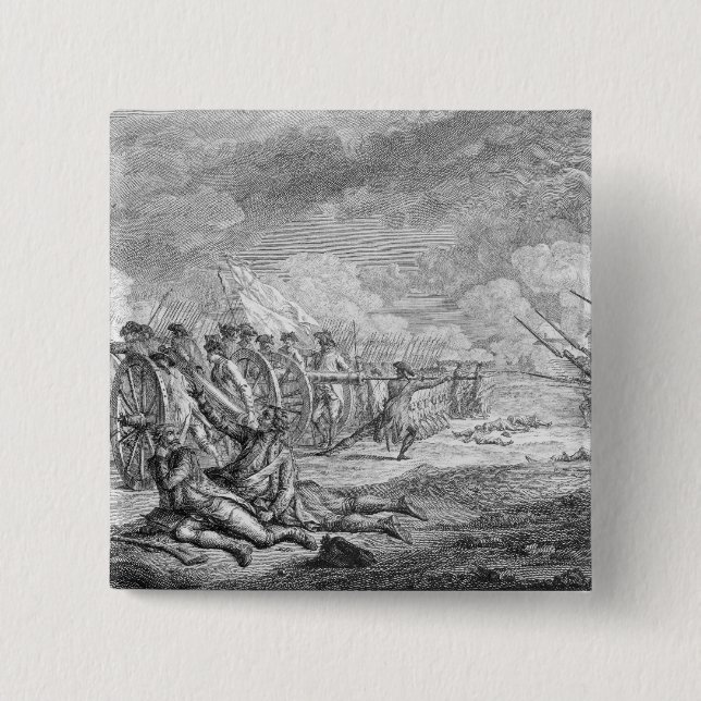 Strid av Lexington, från 'Recueil d'Estampes Knapp (Framsida)