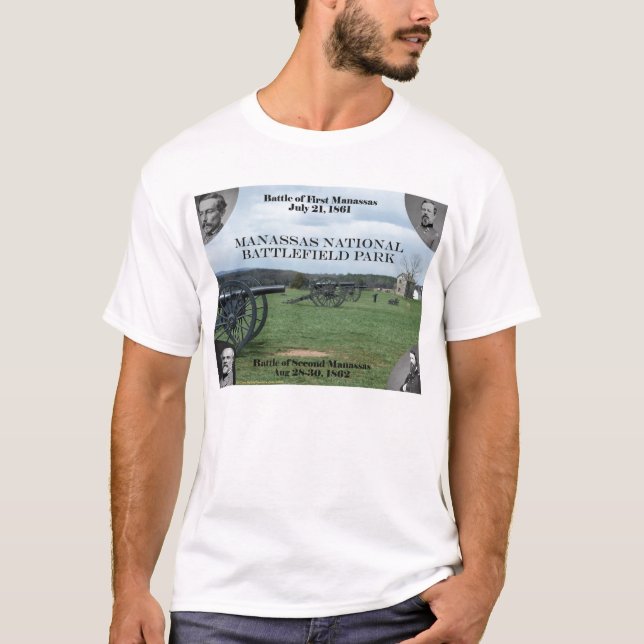 Strid av Manassas Tee Shirt (Framsida)