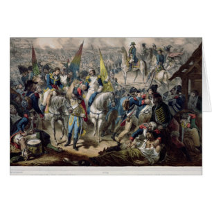 Strid av Marengo 14th Juni 1800 Hälsningskort