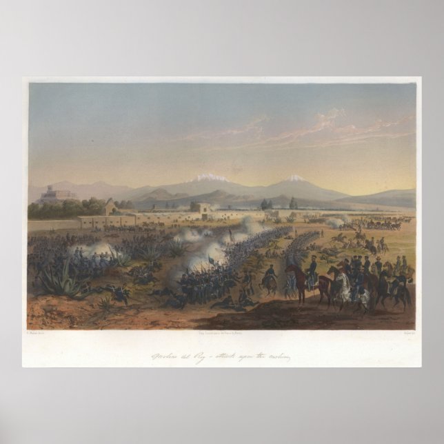 Strid av Molino del Rey Poster (Framsidan)