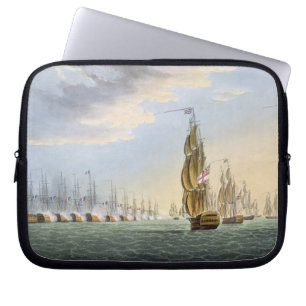 Strid av Nilen, Augusti 1st 1798 som inristas av T Laptop Sleeve