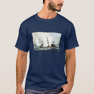 Strid av övervaka och Merrimacken Tee Shirt
