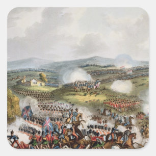 Strid av Quatre behå, Juni 16th 1815, från 'Met Fyrkantigt Klistermärke