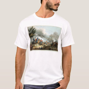 Strid av Salamanca som etsas av J. Clarke Tee Shirt
