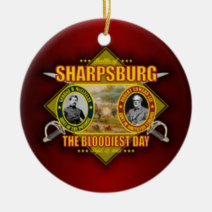 Strid av Sharpsburg (Antietam) Julgransprydnad Keramik