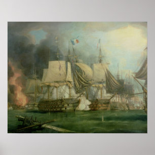 Strid av Trafalgar, 1805 Poster