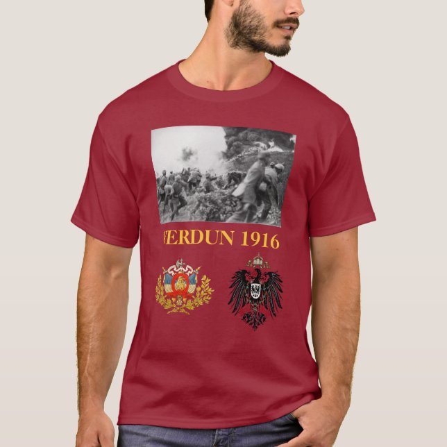Strid av Verdun 1916 T-shirt (Framsida)
