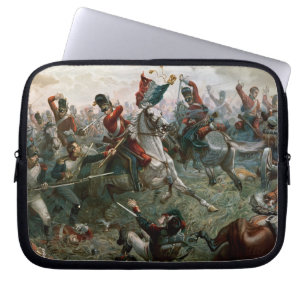 Strid av Waterloo, 18th Juni 1815, 1898 (färg l Laptop Sleeve
