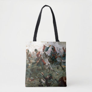 Strid av Waterloo, 18th Juni 1815, 1898 (färg l Tygkasse