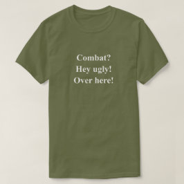 Strid? Hej ful rolig RPG-fras med vit text T Shirt