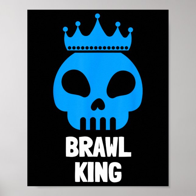 Strid King Stridande Spelare Spelande  Poster (Framsidan)