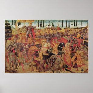 Strid mellan Darius och Alexander underbaren Poster