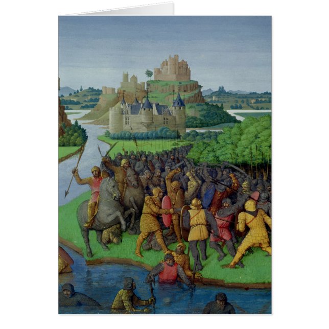 Strid mellan Maccabeesen och Bacchidesen Hälsningskort (Framsidan)