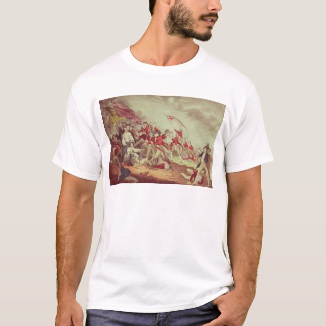 Strid på bunker backe t shirt (Framsida)