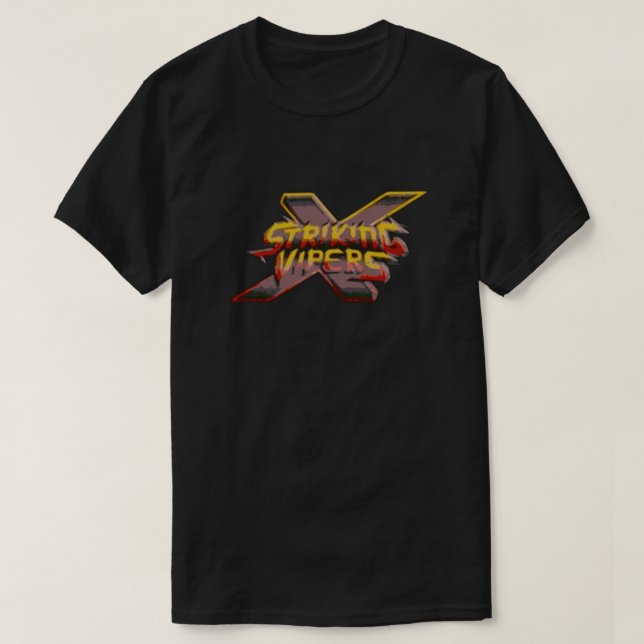 Stridande vipers - Svarta Spegel  T Shirt (Design framsida)