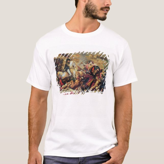 Striden av Aboukir, 25th Juli 1799 T-shirt (Framsida)