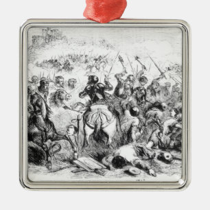Striden av Bannockburn i 1314 Julgransprydnad Metall