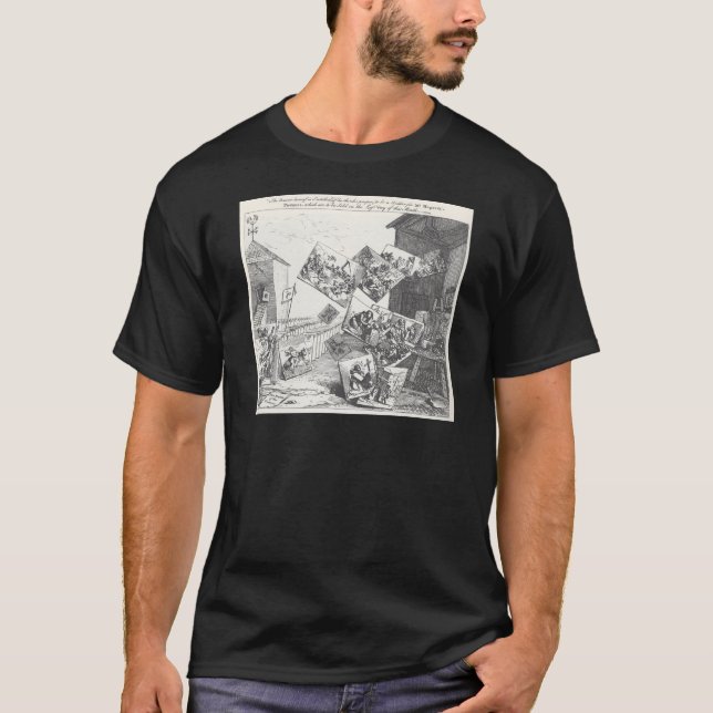 Striden av bilderna av William Hogarth Tröja (Framsida)