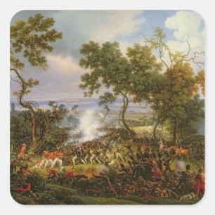 Striden av Chiclana, 5th mars 1811, 1824 Fyrkantigt Klistermärke