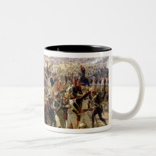 Striden av Essling, maj 1809 Två-Tonad Mugg