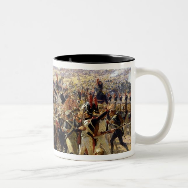 Striden av Essling, maj 1809 Två-Tonad Mugg (Höger)