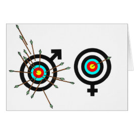 Striden av könsbestämmer hälsningskort