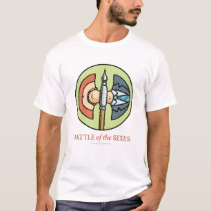 Striden av könsbestämmer skjortan tee shirt