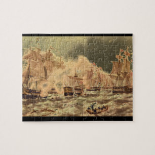 Striden av Lake Erie, Commodore_Engravings Pussel