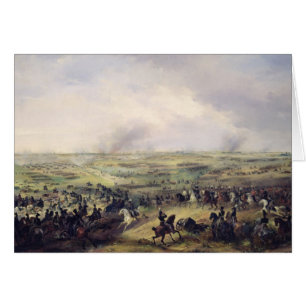 Striden av Leipzig, 16-19 Oktober 1813 Hälsningskort