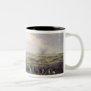 Striden av Leipzig, 16-19 Oktober 1813 Två-Tonad Mugg