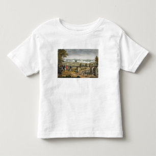 Striden av Lutzen, 2 maj 1813 som inristas av Edme T Shirt