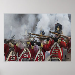 Striden av New Orleans, britt fodrar Poster