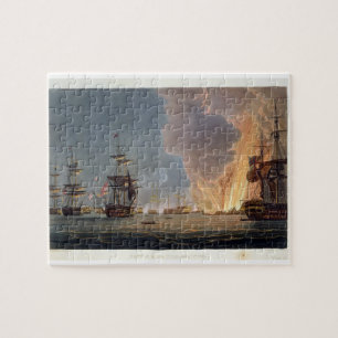 Striden av Nilen, 1st Augusti 1798 som inristas Pussel